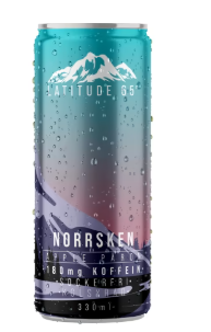 Latitude 65 Norrsken Äpple/päron Energidryck Burk Sf