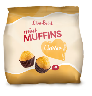 Liba Bröd Mini Muffins Classic 128g