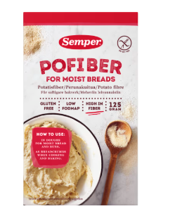 Semper Pofiber Glutenfri 125g