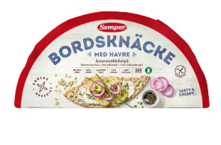Semper Bordsknäcke glutenfritt 320g