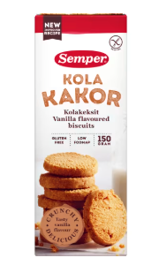 Semper Kolakakor Glutenfritt 150g