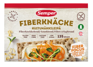 Semper Fiberknäcke Glutenfritt 135g