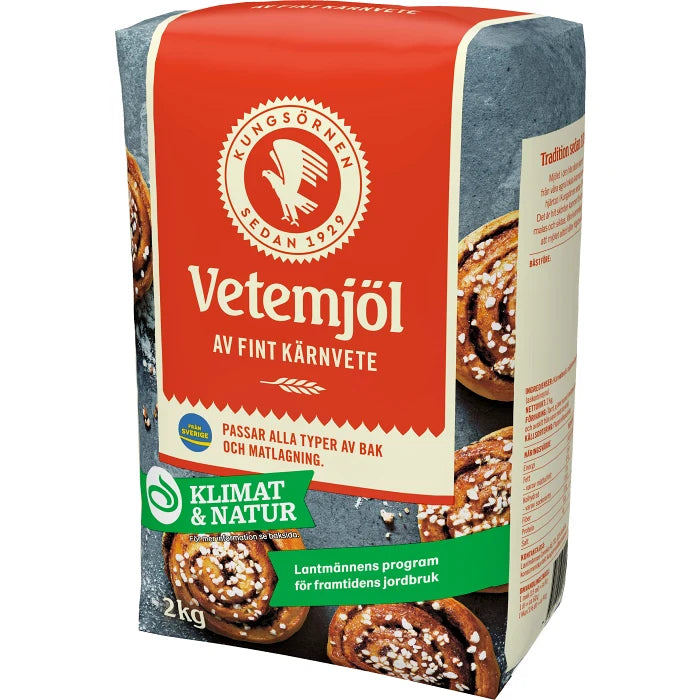 kungsörnen Vetemjöl 2 kg