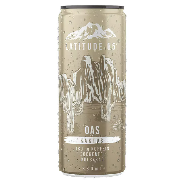 Latitude 65 Oas Kaktus Energidryck Burk
