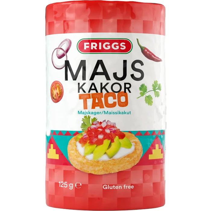 Friggs Majskakor Taco 125 g