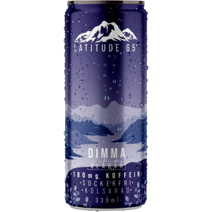 Latitude 65 Dimma Energidryck, Burk