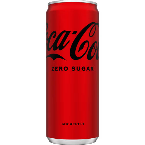 Coca-cola Zero Läsk Burk 33cl