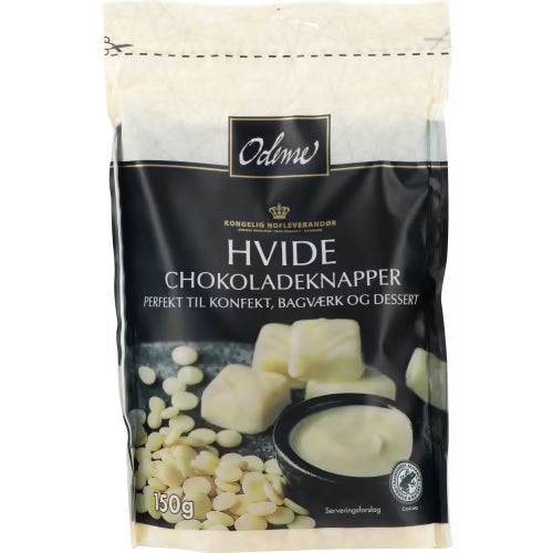 Odense Chokladknappar Vit 150g