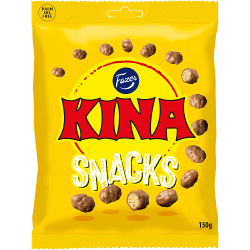 Fazer Kina Snacks Gul 150g