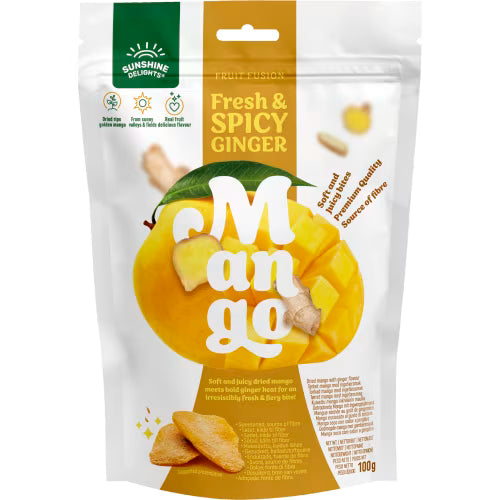 Sunshine Delight Fresh & Spicy Ginger Mango 100 g