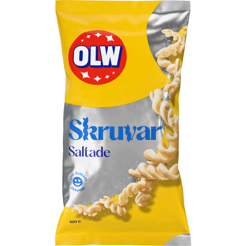 OLW Skruvar Lättsaltade 100g