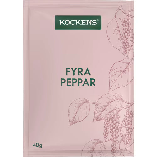 Kockens Peppar Fyra Sorter Påse 40g