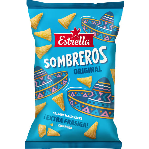 Estrella Corners Sombreros Original 125g
