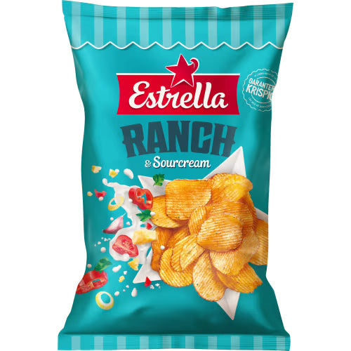 Estrella Chips Ranch/sourcream 275g