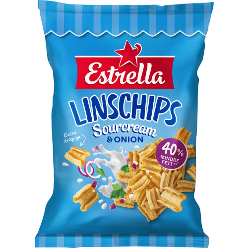 Estrella Linschips Sourcream & Onion 90g
