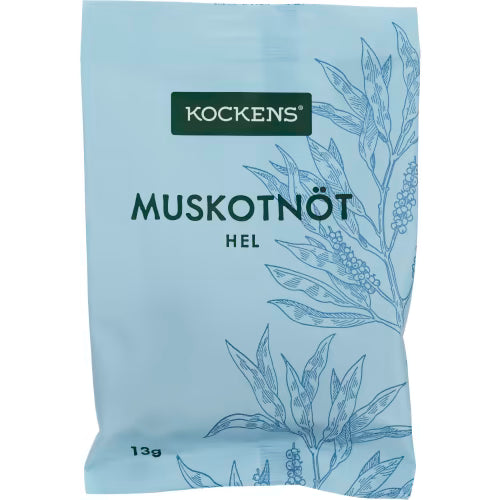 Kockens Muskotnöt Hel Påse 13g