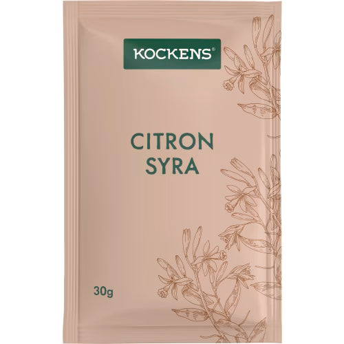 Kockens Citronsyra Påse 30g