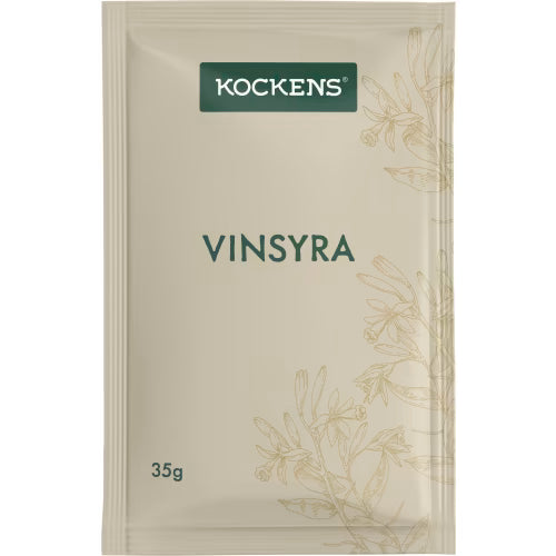 Kockens Vinsyra Påse 35g