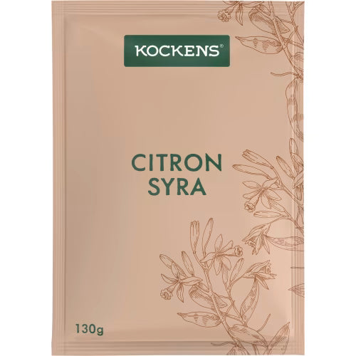 Kockens Citronsyra Påse 130g
