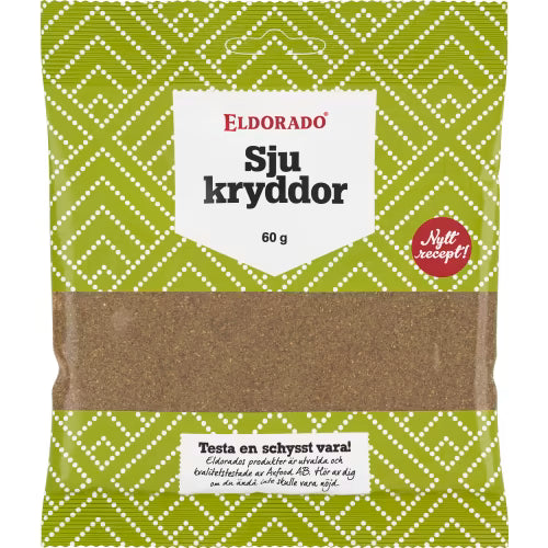 Eldorado Sju Kryddor Påse 60g