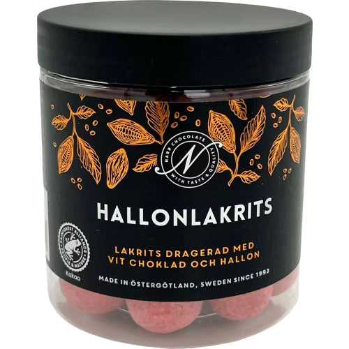 Narr Konfektyr Hallonlakrits 150g
