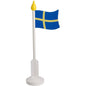Hedlunds Träflagga med Fot 37cm