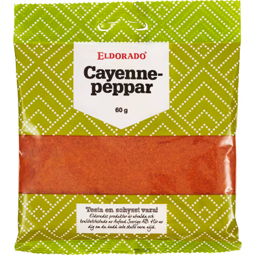 Eldorado Cayennepeppar Påse 60g