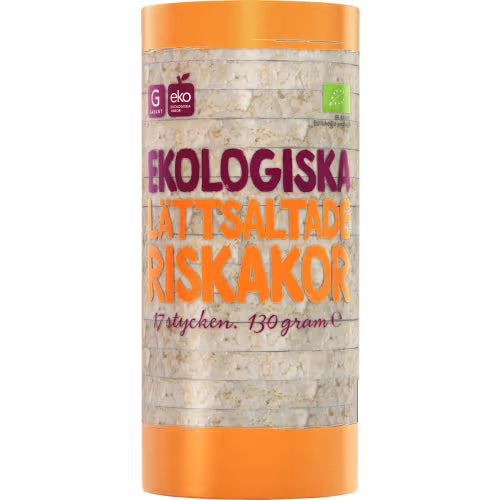 Lättsaltade Riskakor Eko