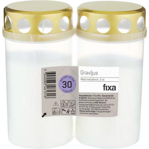 Fixa Gravlykta med Lock 30 Timmar