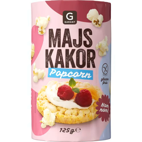Popcorn Majskakor