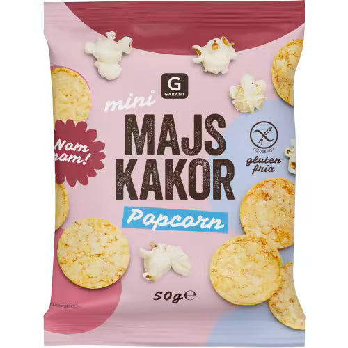 Mini Majskakor Popcorn