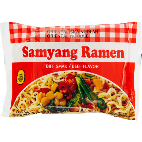 Samyang Ramen Snabbnudlar Biff