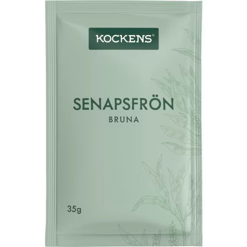Kockens Senapsfrö Brunt Påse 35g