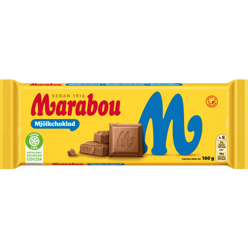 Marabou Mjölkchoklad 160g