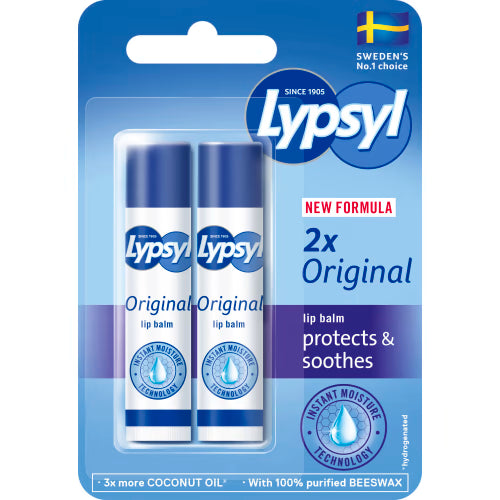 Lypsyl Original Protects&soothes Läppbalsam 2-pack