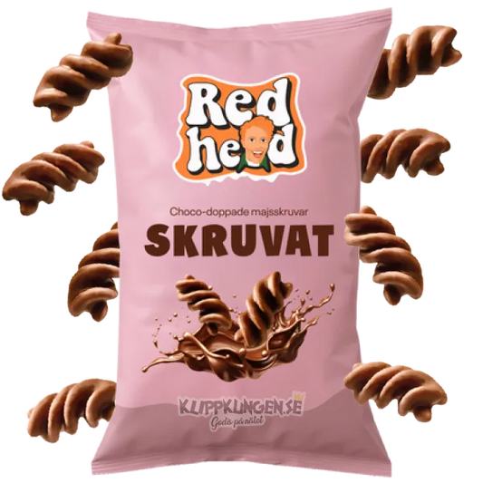 Redhead Majsskruvar Choklad 100g