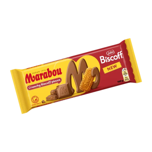 Marabou Crunchy Pieces Biscoff 160g