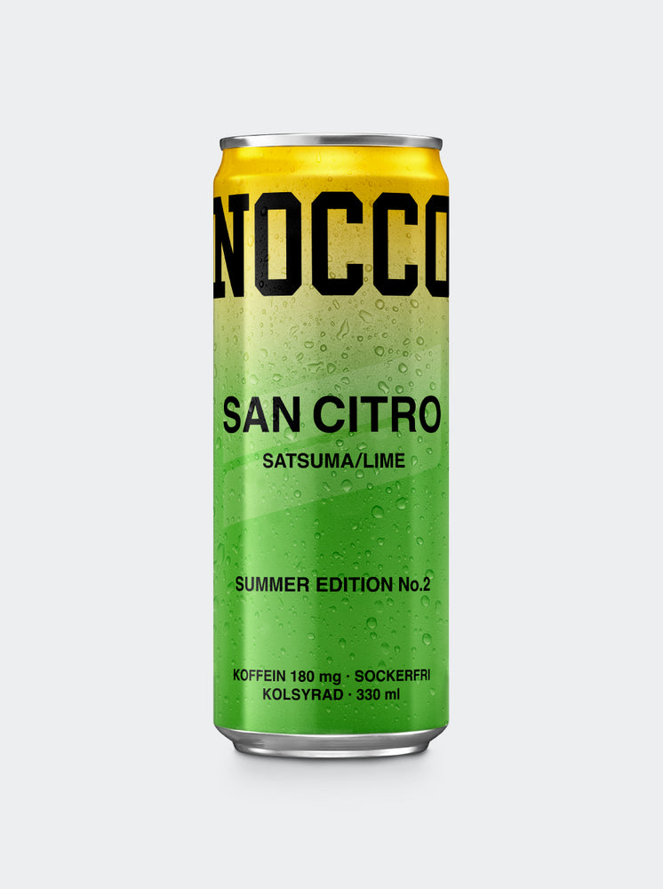 San Citro Satsuma/lime Energidryck, Burk