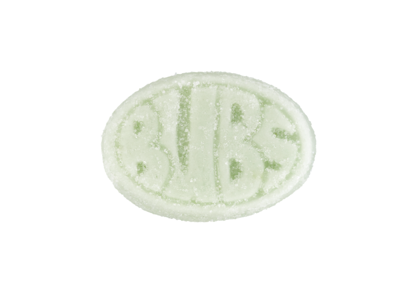 Bubs Fruity Pear Ovals Medium 50g