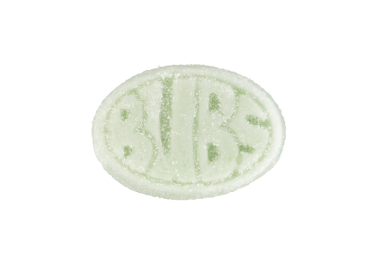 Bubs Fruity Pear Ovals Medium 50g