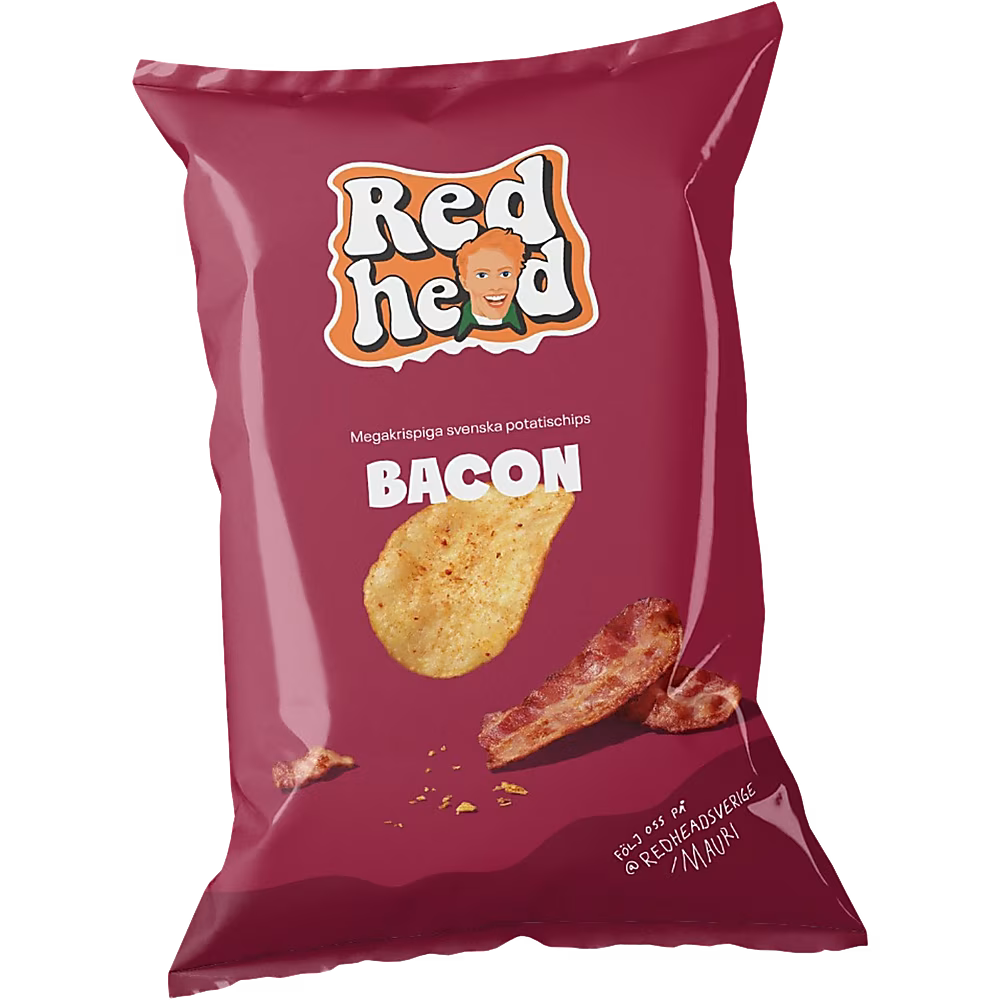 Redhead Chips Bacon