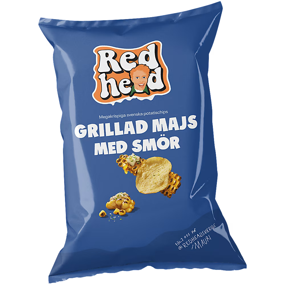 Redhead Chips Grillad majs med smör