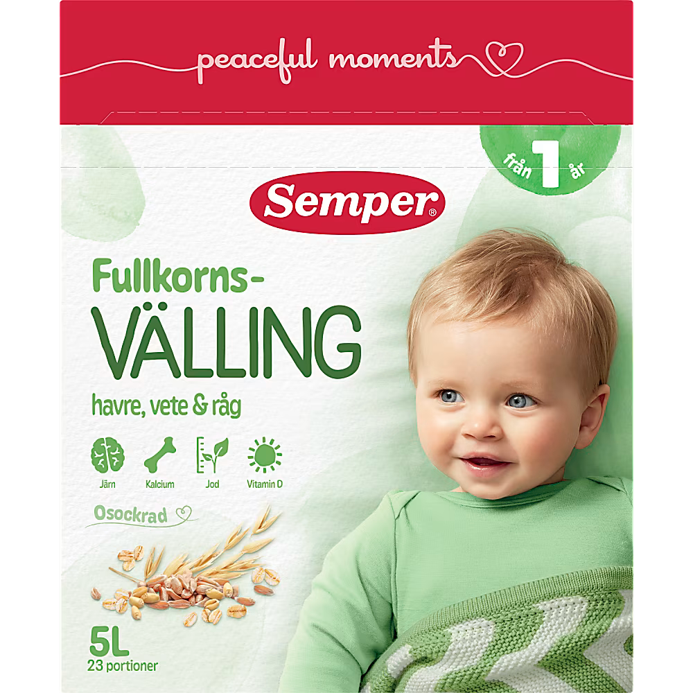 Semper Välling Fullkorn Från 12 Månader