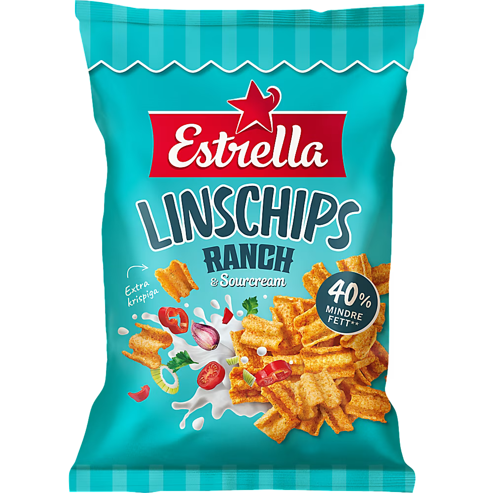 Estrella Linschips Ranch & Sourcream 90g