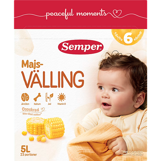 Semper Majsvälling Från 6 Månader 23p/5l