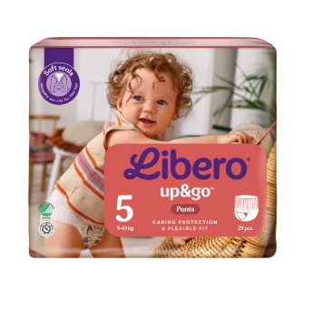 Libero Up&go 5 9-14kg Byxblöjor