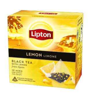 Lipton Lemon Black Tea Pyramid