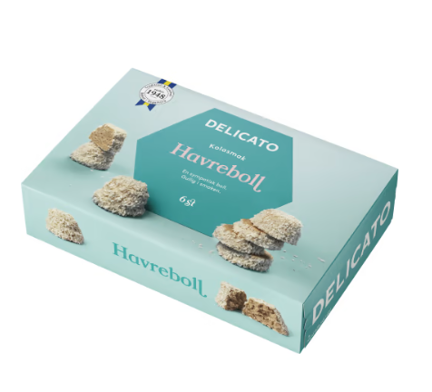 Delicato Havreboll 6-pack