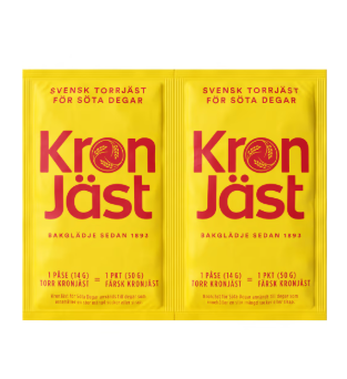 Kronjäst Torrjäst Söta Degar 2*14g