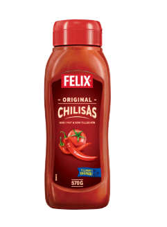 Felix Chilisås Original 570g